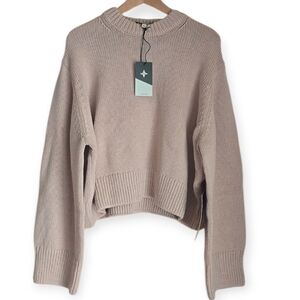 Tuckernuck Sandalwood Aiden 100% Cotton Knit Sweater Fisherman Chunky Preppy XXL